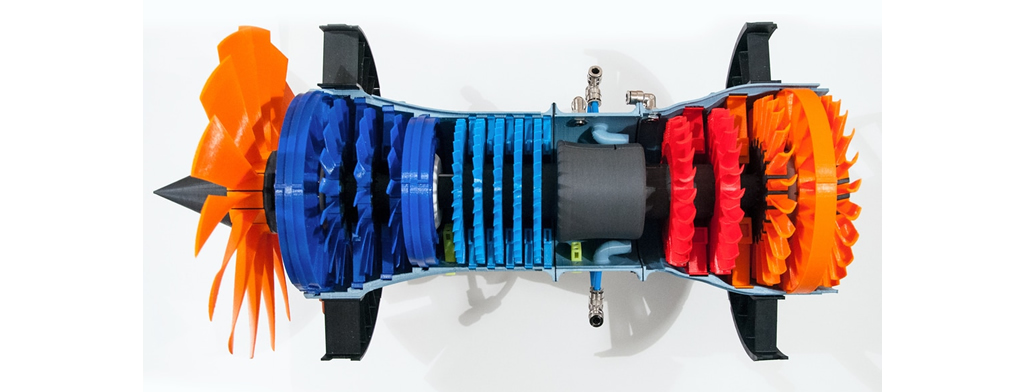 3d printed jet engine